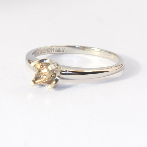 14kt White Gold Mounting