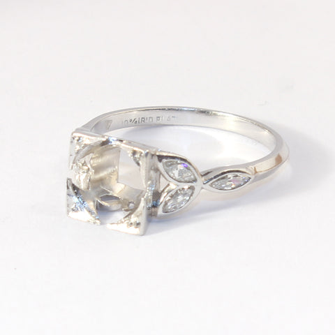 Platinum Vintage Setting