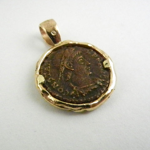 Greek Coin Pendant