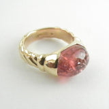 Made to Order Pink Tourmaline Cabochon Ring