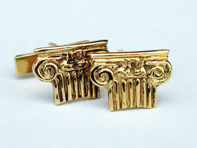 Ionic Column Cufflinks