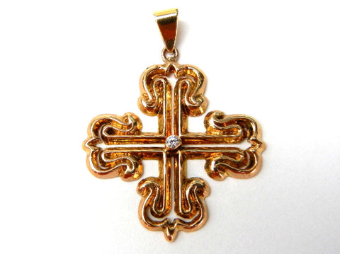 Ornate Gold Cross