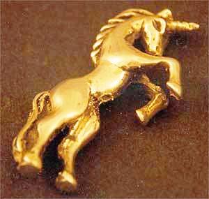 Sterling Silver Unicorn Pin