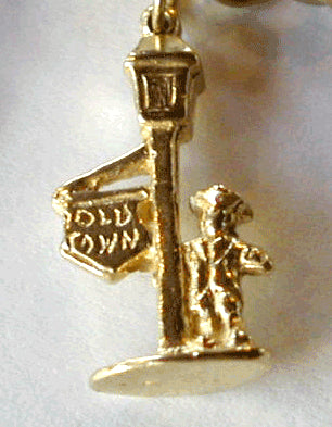 Old Town Crier Charm