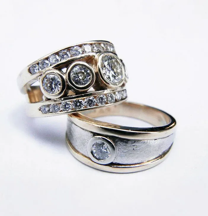 Home — 'Our Services' diamond wedding set