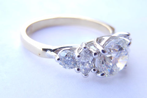 5 Diamond Trellis Ring