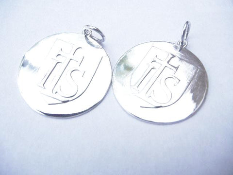 Silver Logo Pendants
