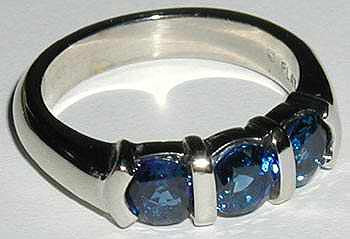 Three Sapphire Ring
