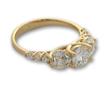 Diamond Trellis Ring