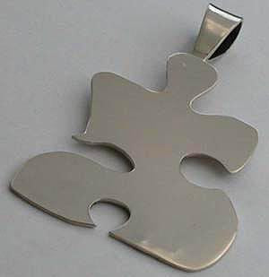 Puzzle Piece Pendant