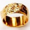 Organic Gold Ring