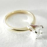 Princess cut .50ct Diamond Solitaire Engagement Ring